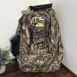 Realtree x TangleFree Max-5 California Waterfoul Camo Limited Blind Bag Backpack